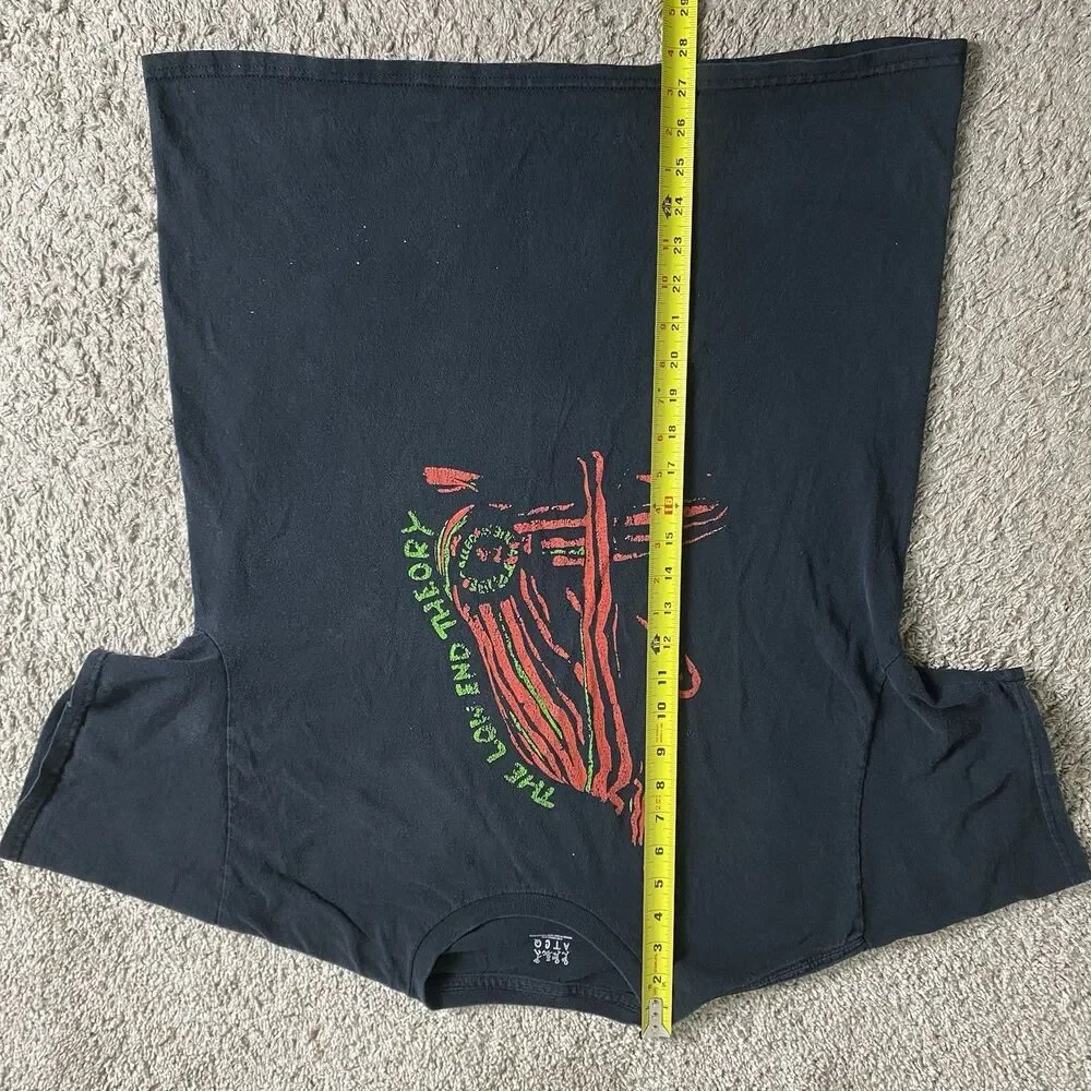A Tribe Called Quest The Low End Theory T Shirt Men's Sz L Black Music Tee Neon